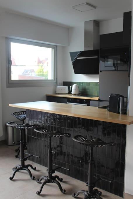 Appt 4 Pers Avec Parking Prive Gratuit Le Touquet Apartment Bagian luar foto